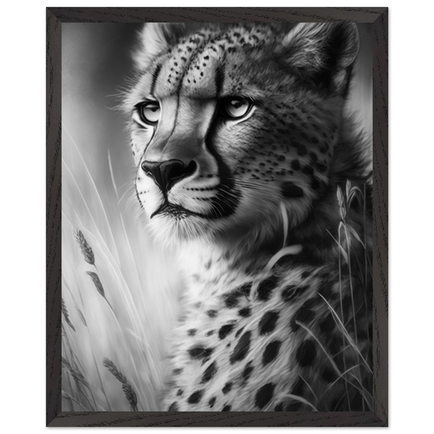 African wildlife-inspired decor in minimalist style