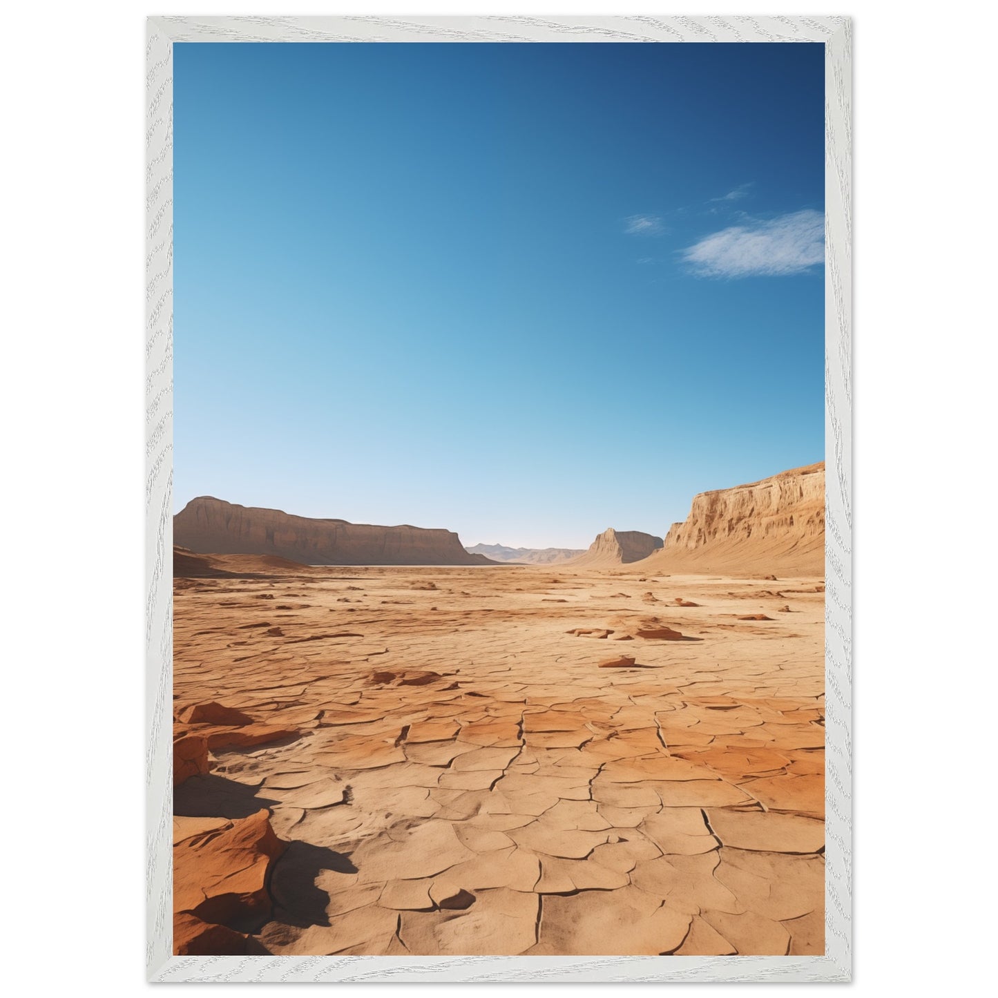 Contemporary minimalist art print – Peaceful desert style for stylish homes