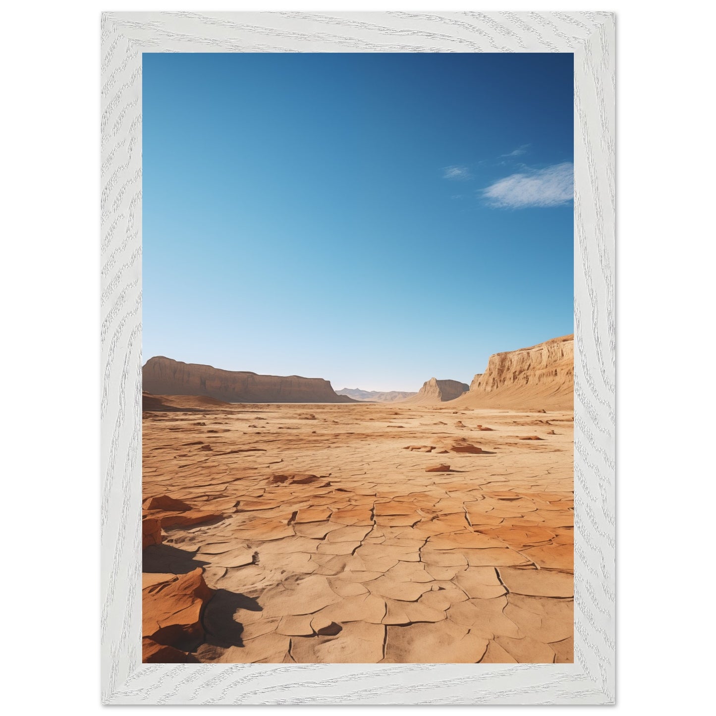 Eco-friendly desert horizon poster – Printed on high-quality matte paper