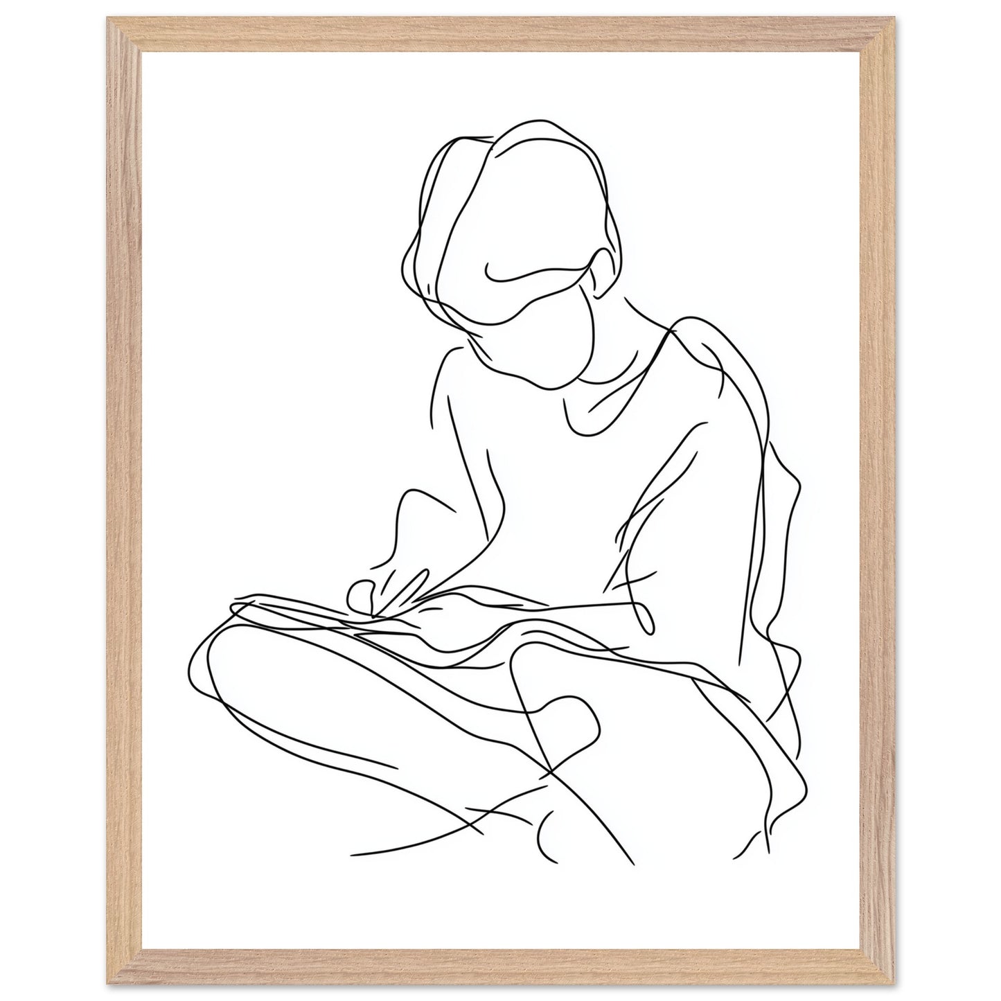 Calm and intellectual wall art for home offices