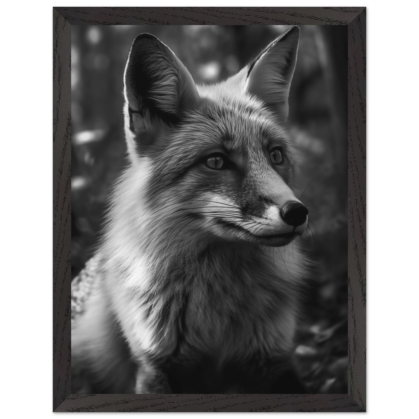 Modern wildlife silhouette poster featuring warm, earthy tones – Stylish Scandinavian wall art