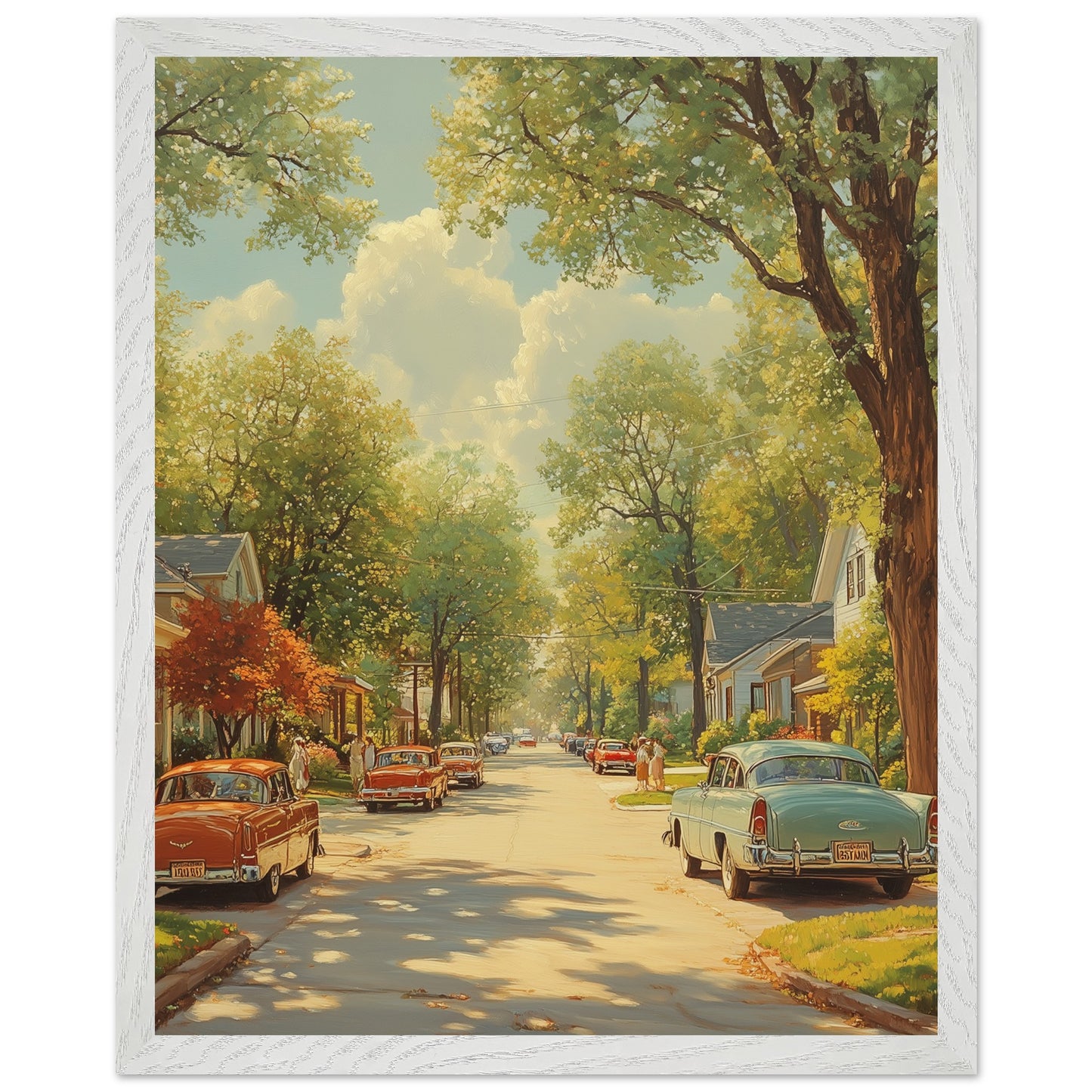 Cozy afternoon artwork for hallway or bedroom