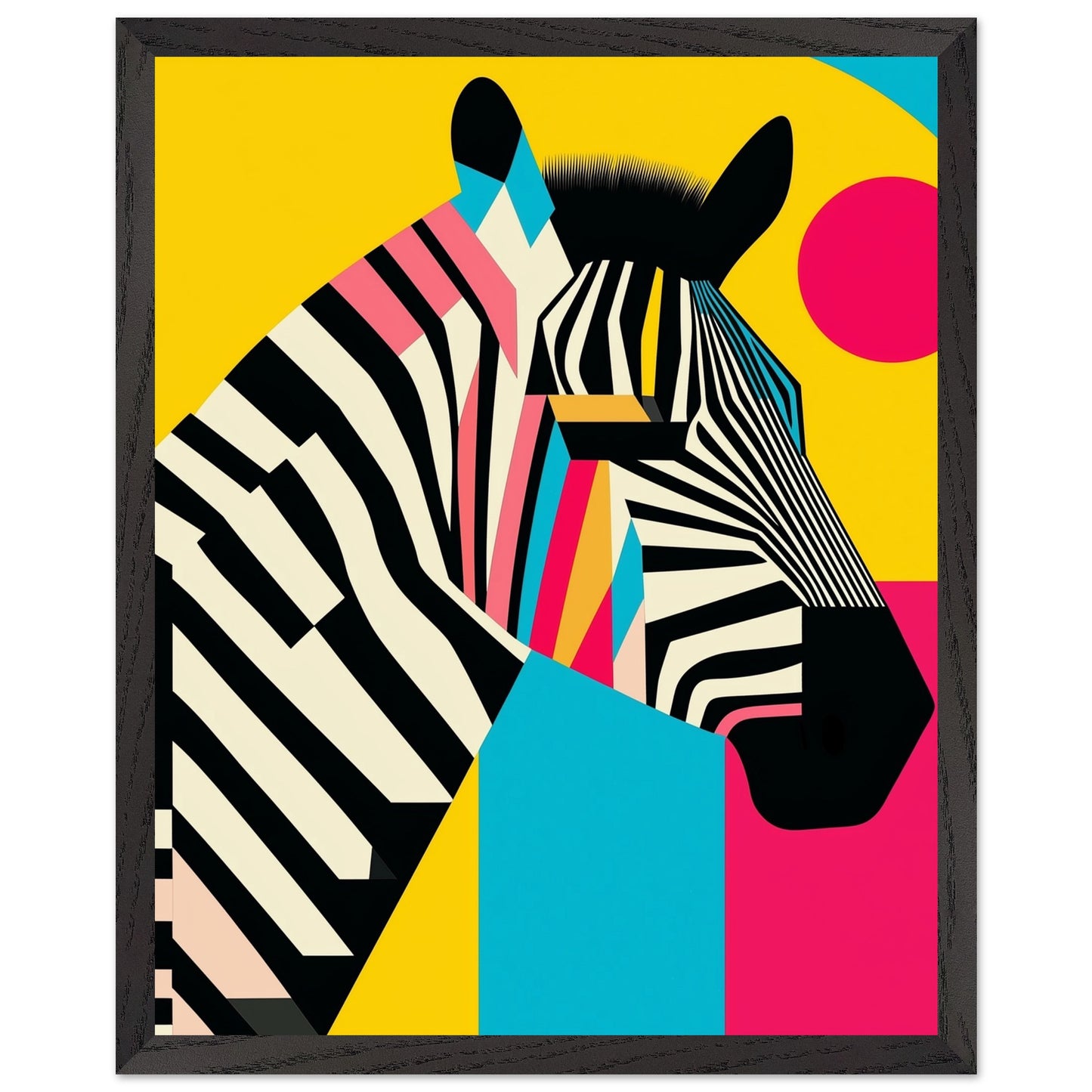 High-quality abstract wildlife wall art print – Scandinavian decor for modern spaces