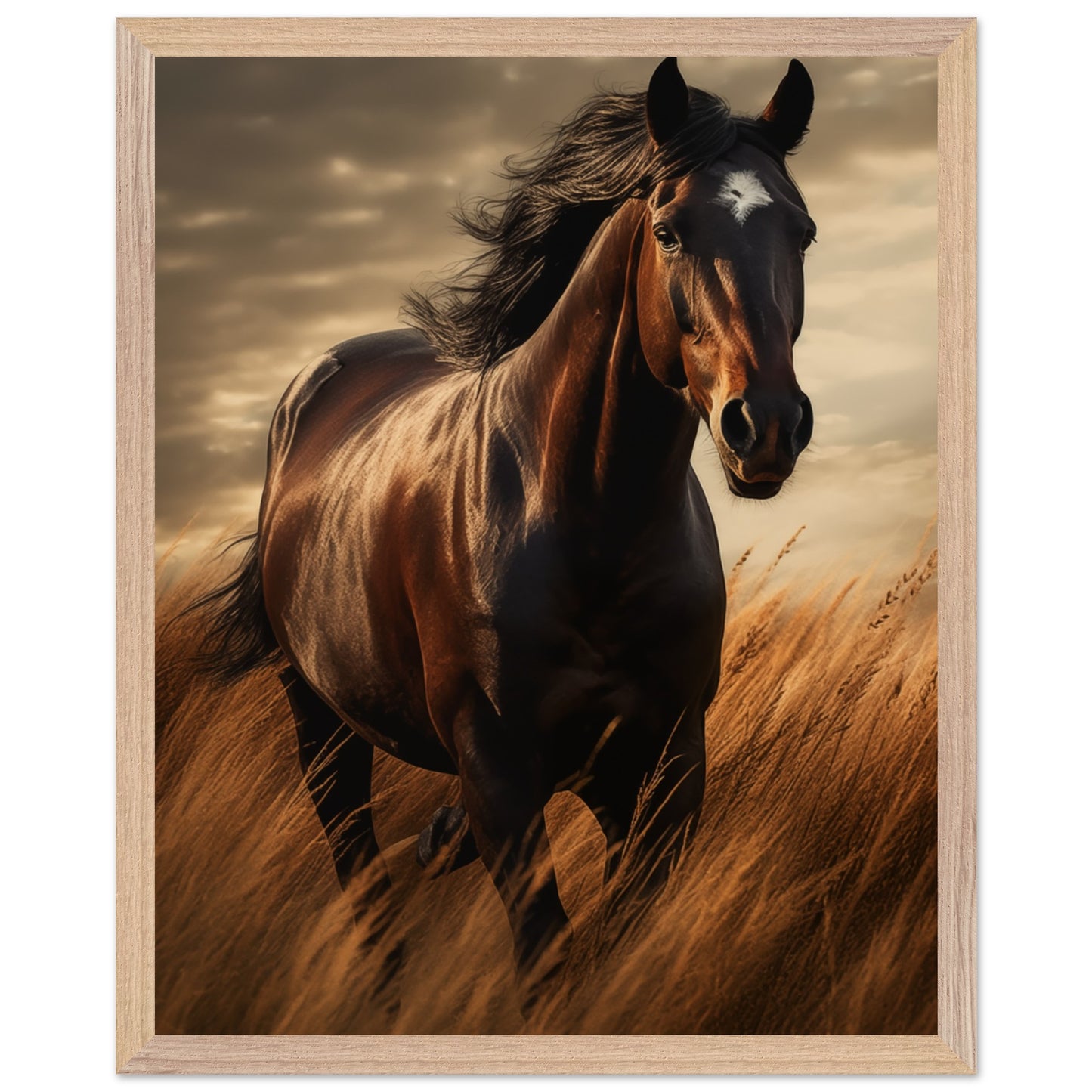 Illustration poster symbolizing strength and freedom