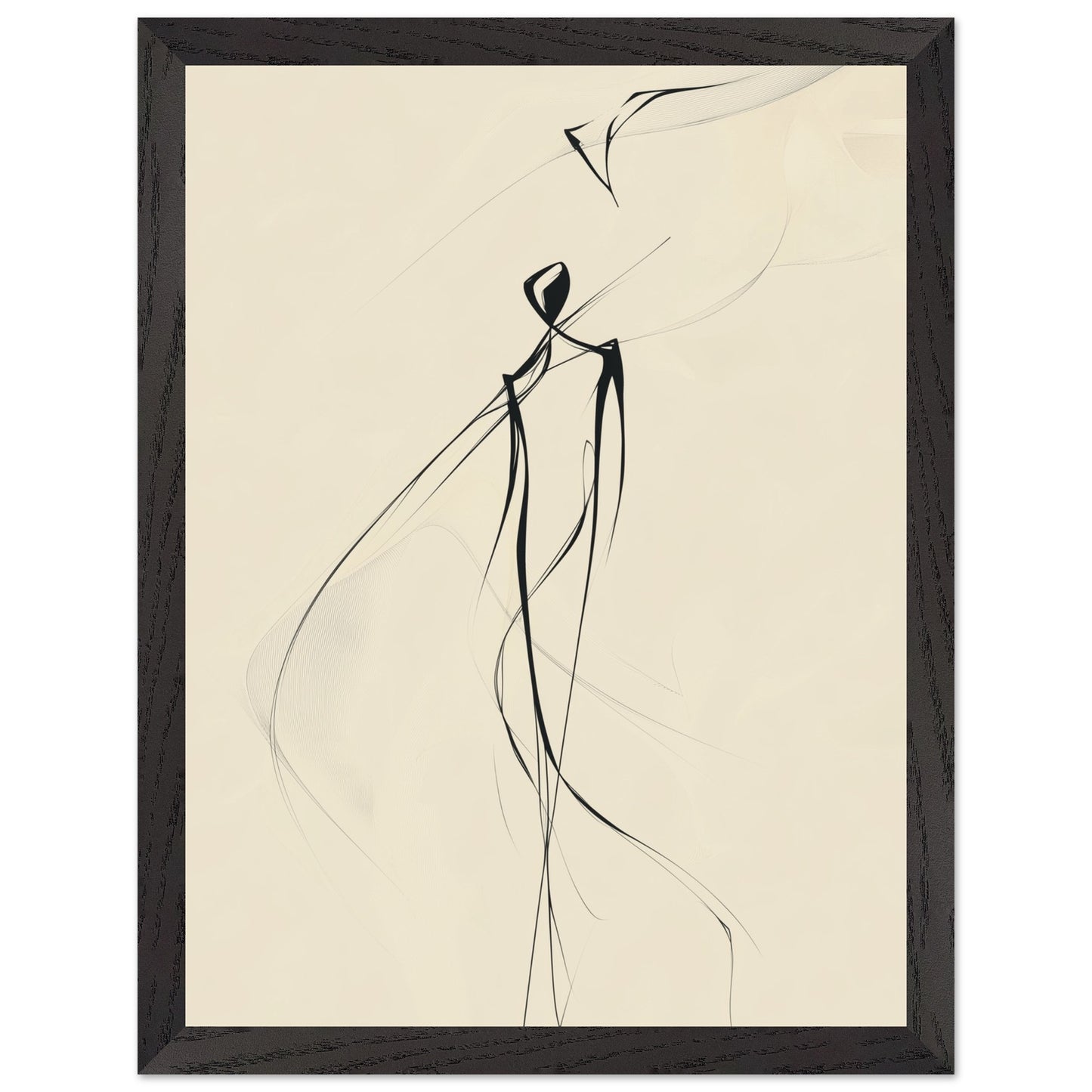 Framed or unframed Winds of Freedom Abstract Poster for versatile display