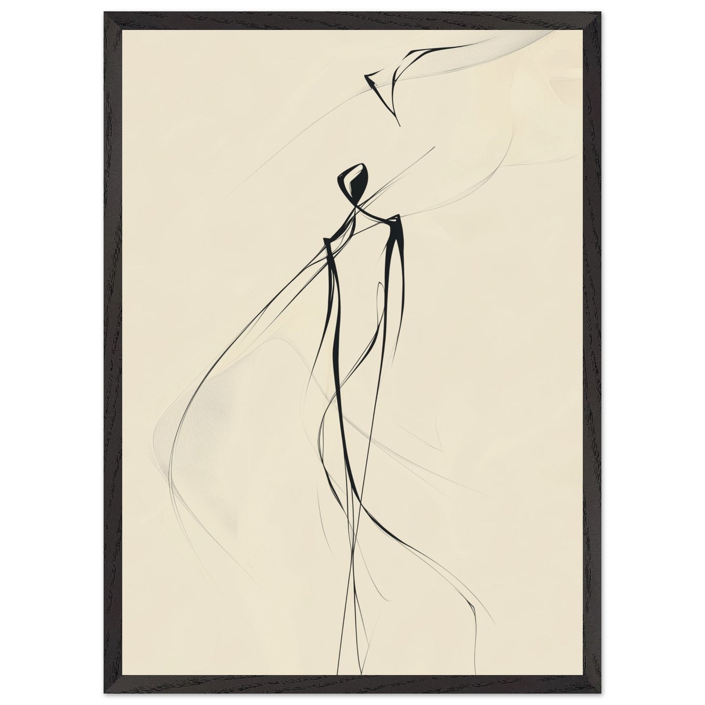 Winds of Freedom Abstract Poster adding serenity to meditation spaces